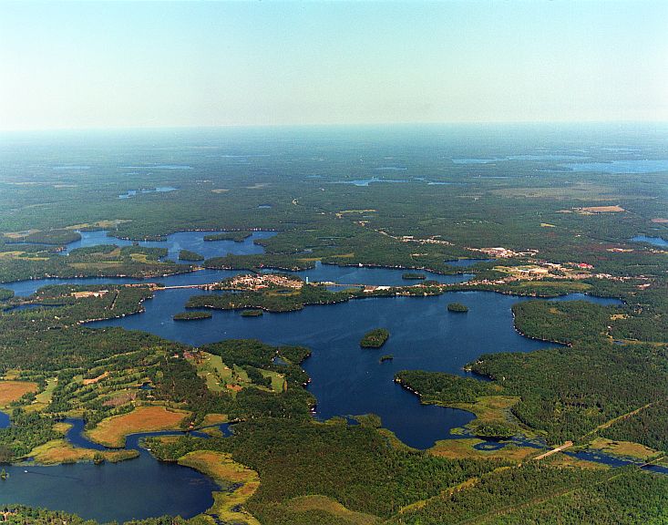 Minocqua-Aerial Minocqua-Aerial